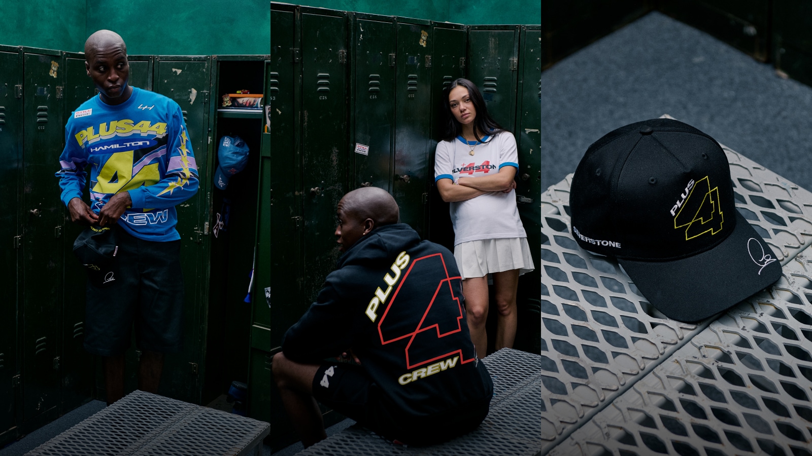 Limited drop: own the Plus 44 collection by Ferrari F1 driver