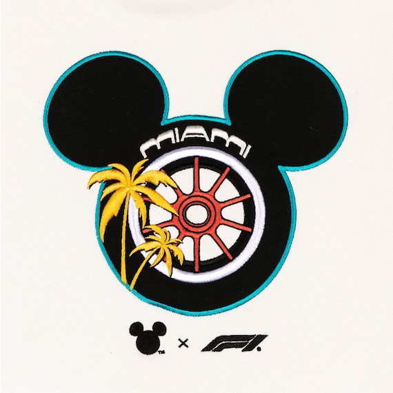 Disney X Formula 1 Special Edition Miami GP T-Shirt - Black - Unisex